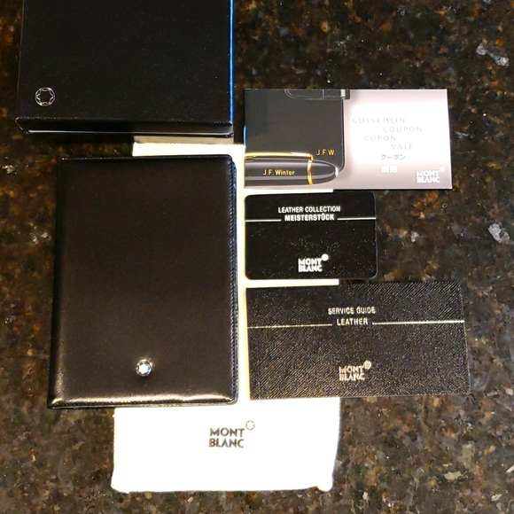 Mont Blanc Other - MONTBLANC Passport Holder - Brand New - last 1 Left